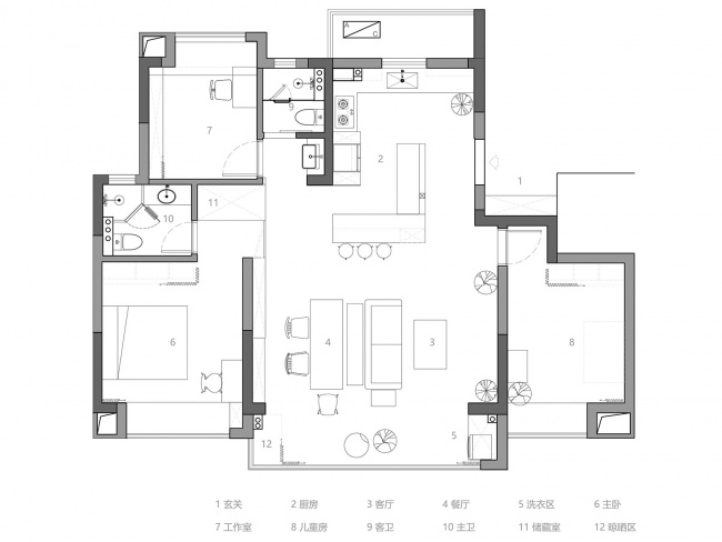 partial renovation of tutus new home by wd studio
