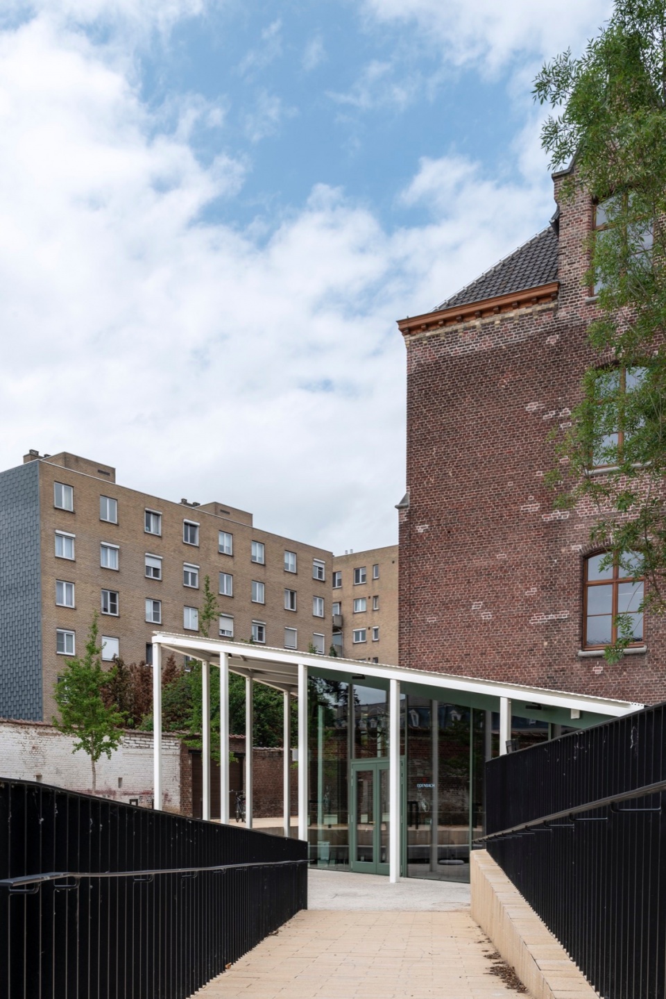 cycling museum renovation by callebaut architecten