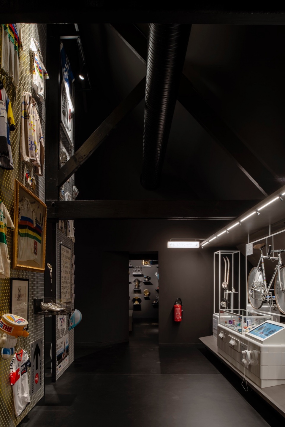 cycling museum renovation by callebaut architecten