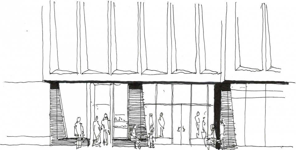 visas market support center by henning larsen