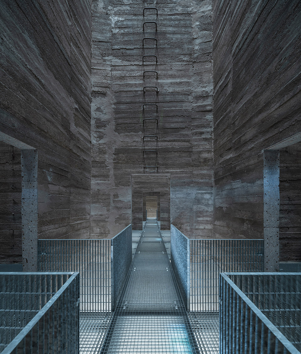 automatic mills grain silo conversion by proks prikryl architekti