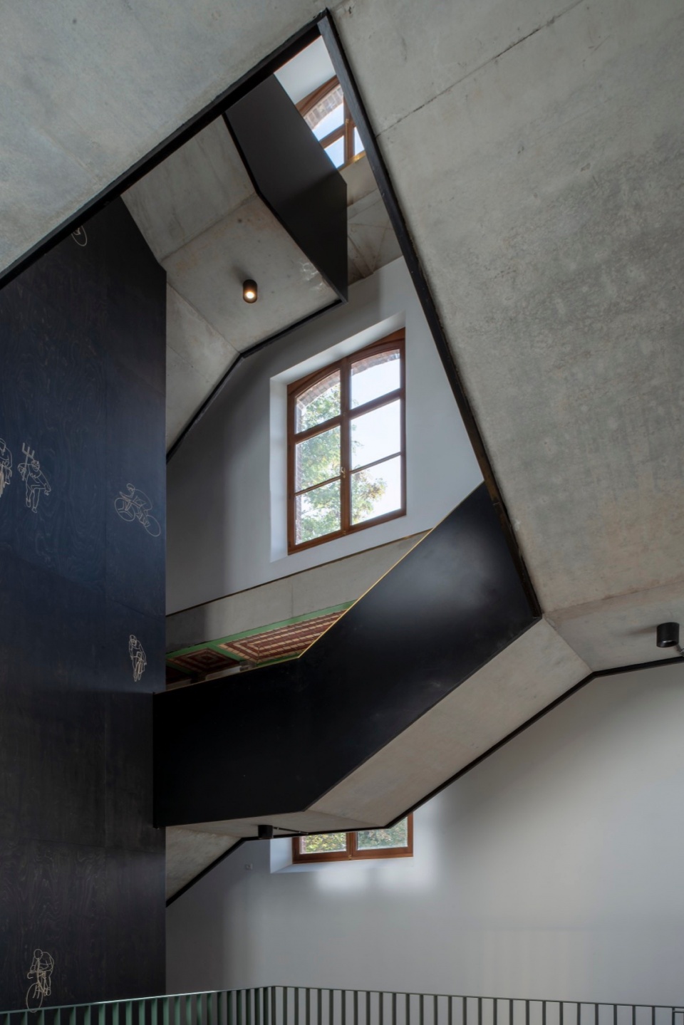 cycling museum renovation by callebaut architecten