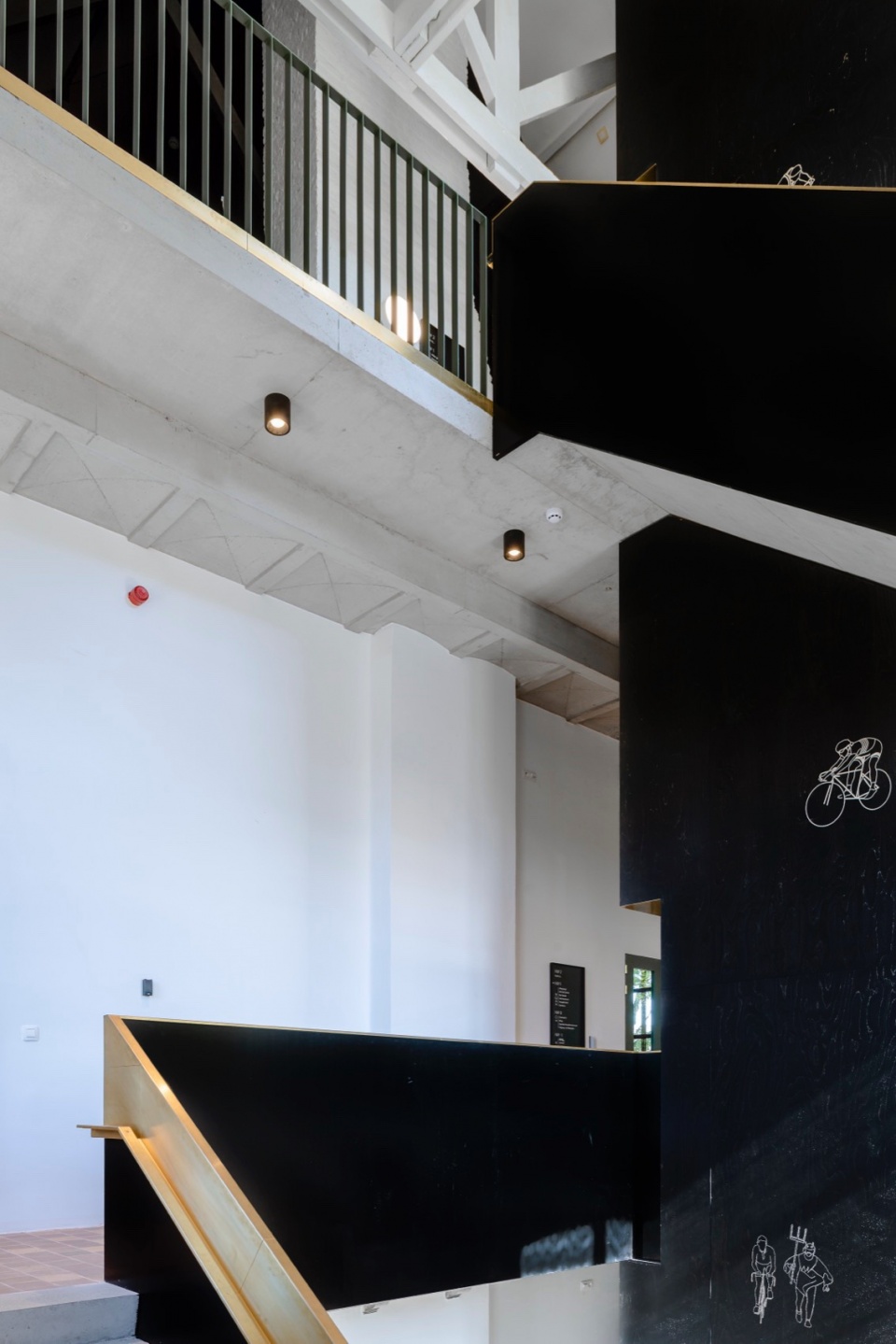 cycling museum renovation by callebaut architecten