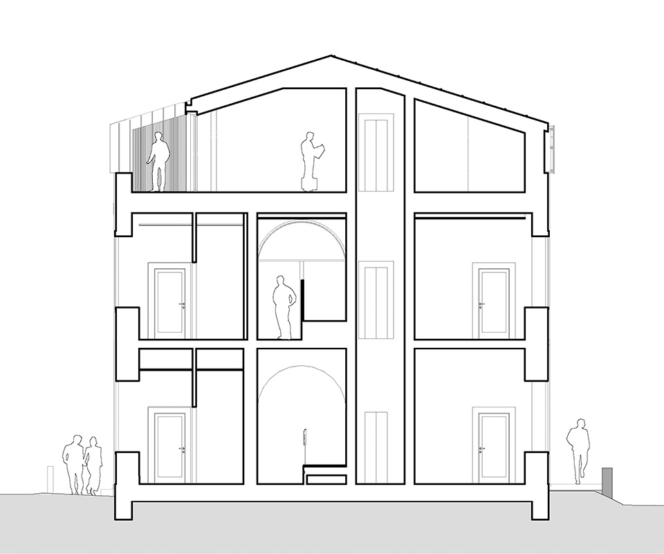 the new cultural center gian paolo negri by didone comacchio architects