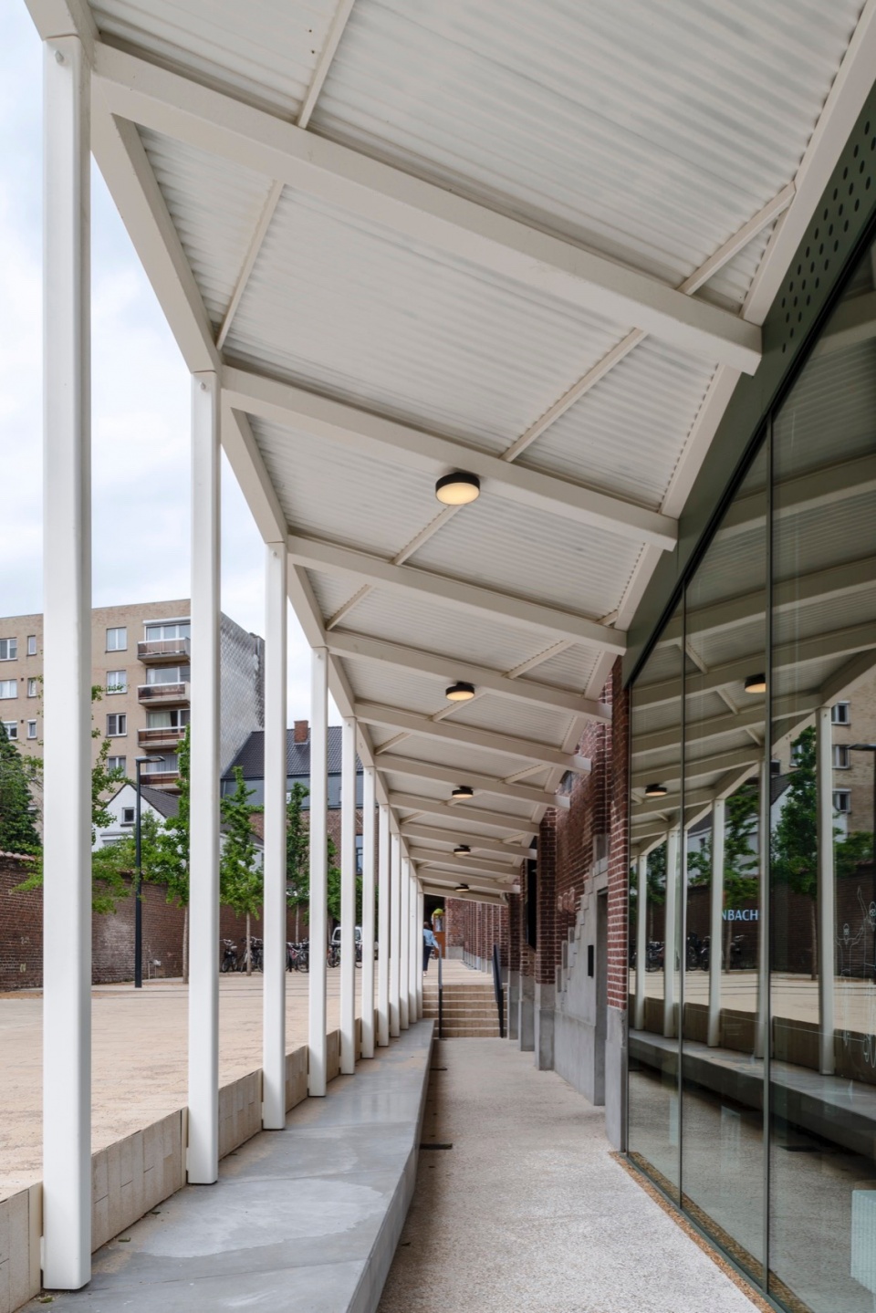 cycling museum renovation by callebaut architecten
