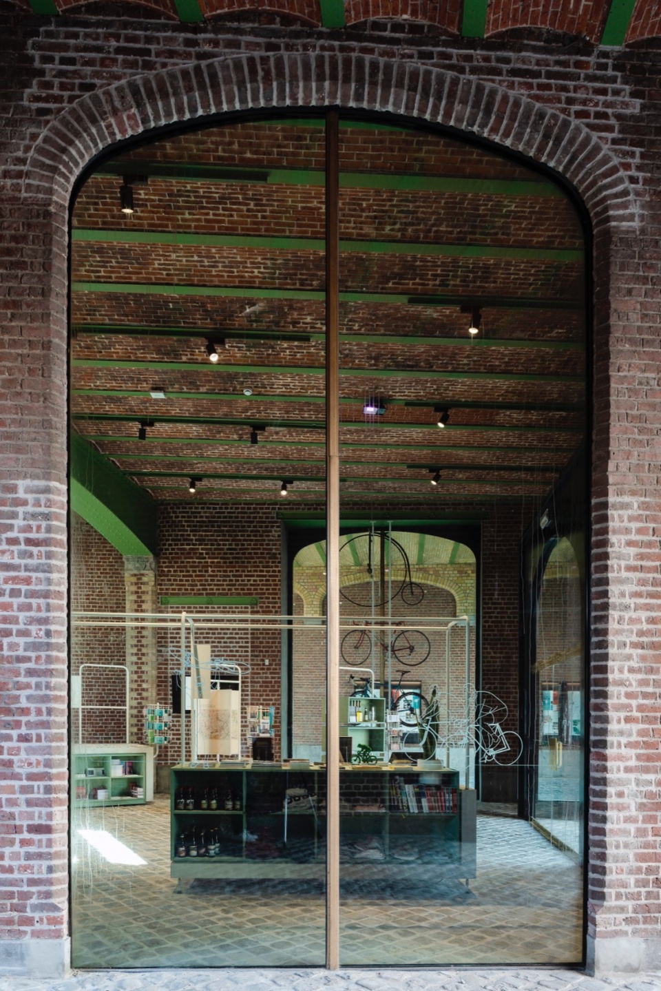 cycling museum renovation by callebaut architecten