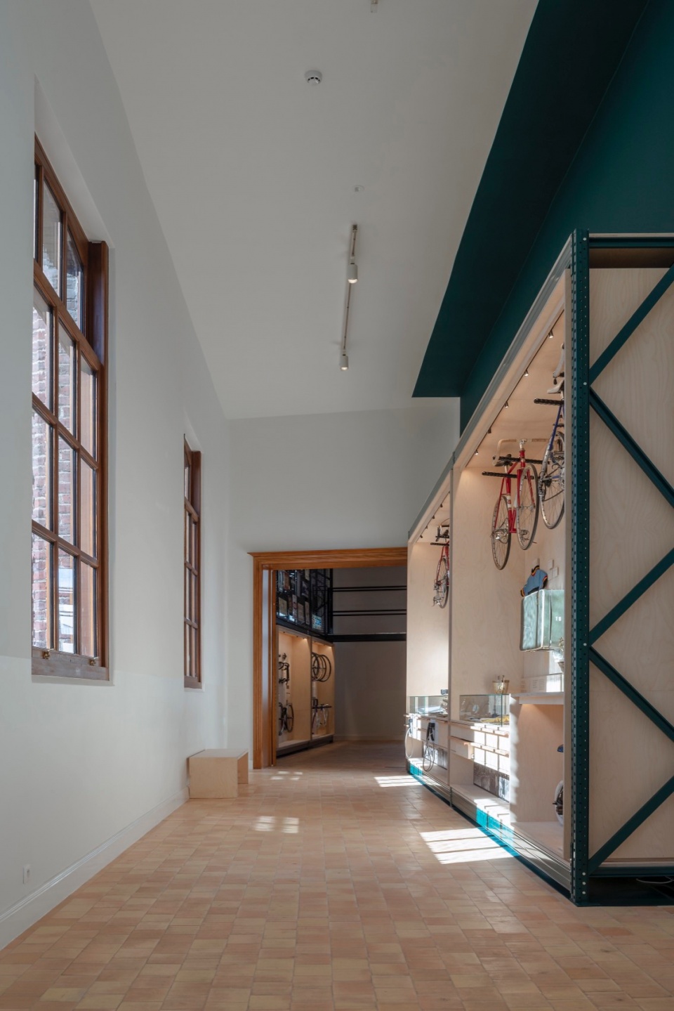 cycling museum renovation by callebaut architecten