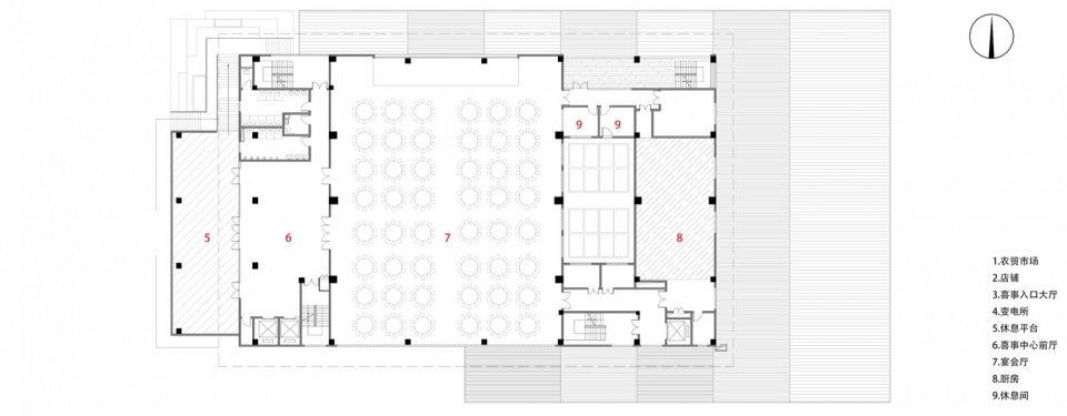 二层平面图,Second floor plan © 有关工作室