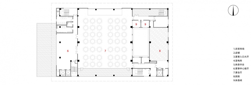 三层平面图,Third floor plan © 有关工作室