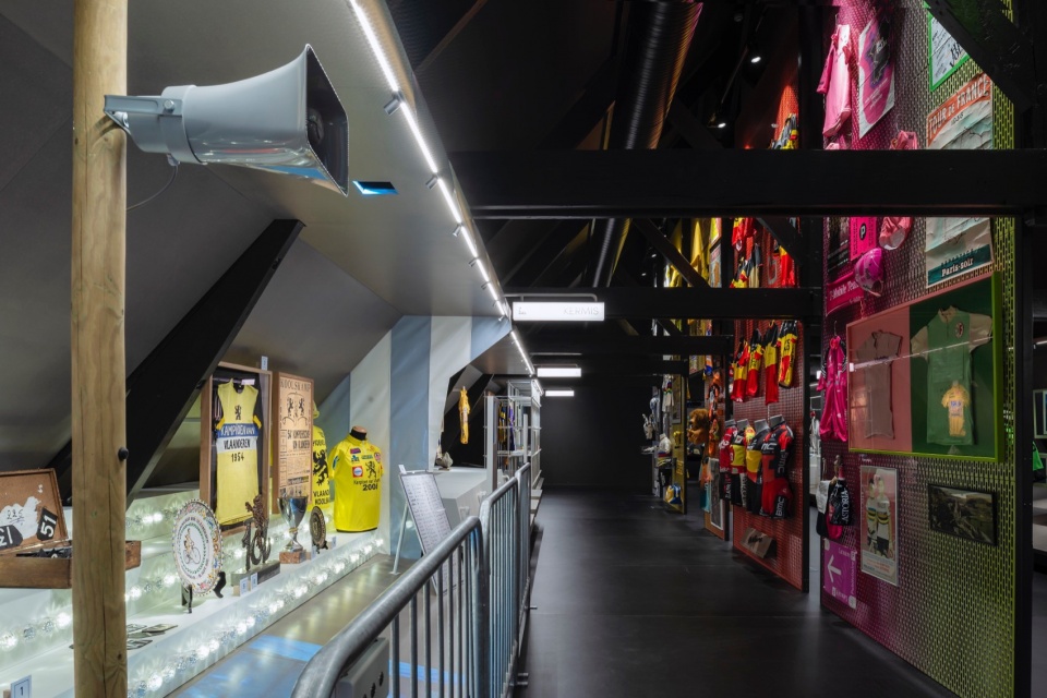 cycling museum renovation by callebaut architecten