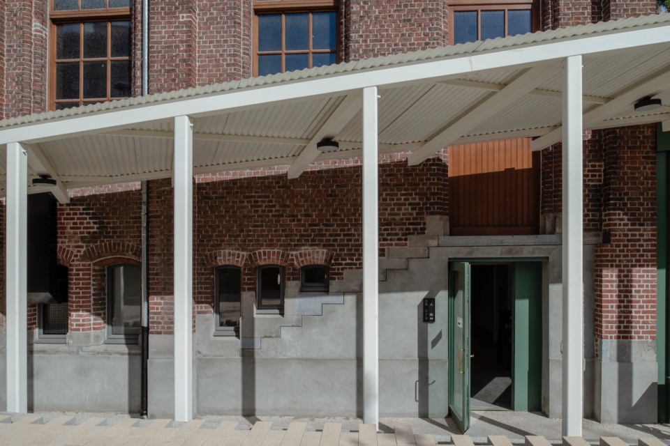 cycling museum renovation by callebaut architecten