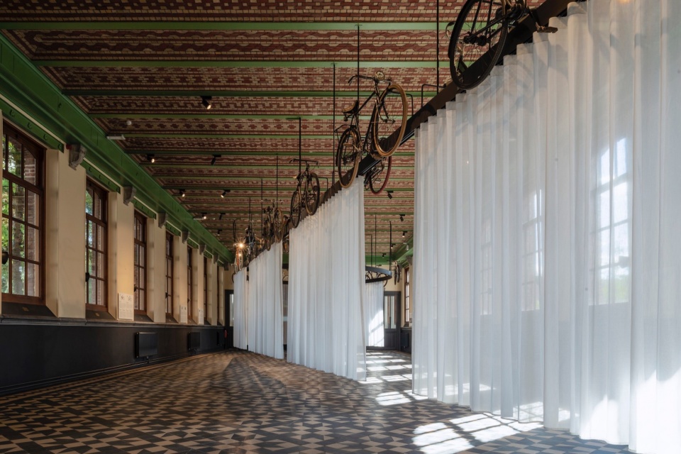 cycling museum renovation by callebaut architecten