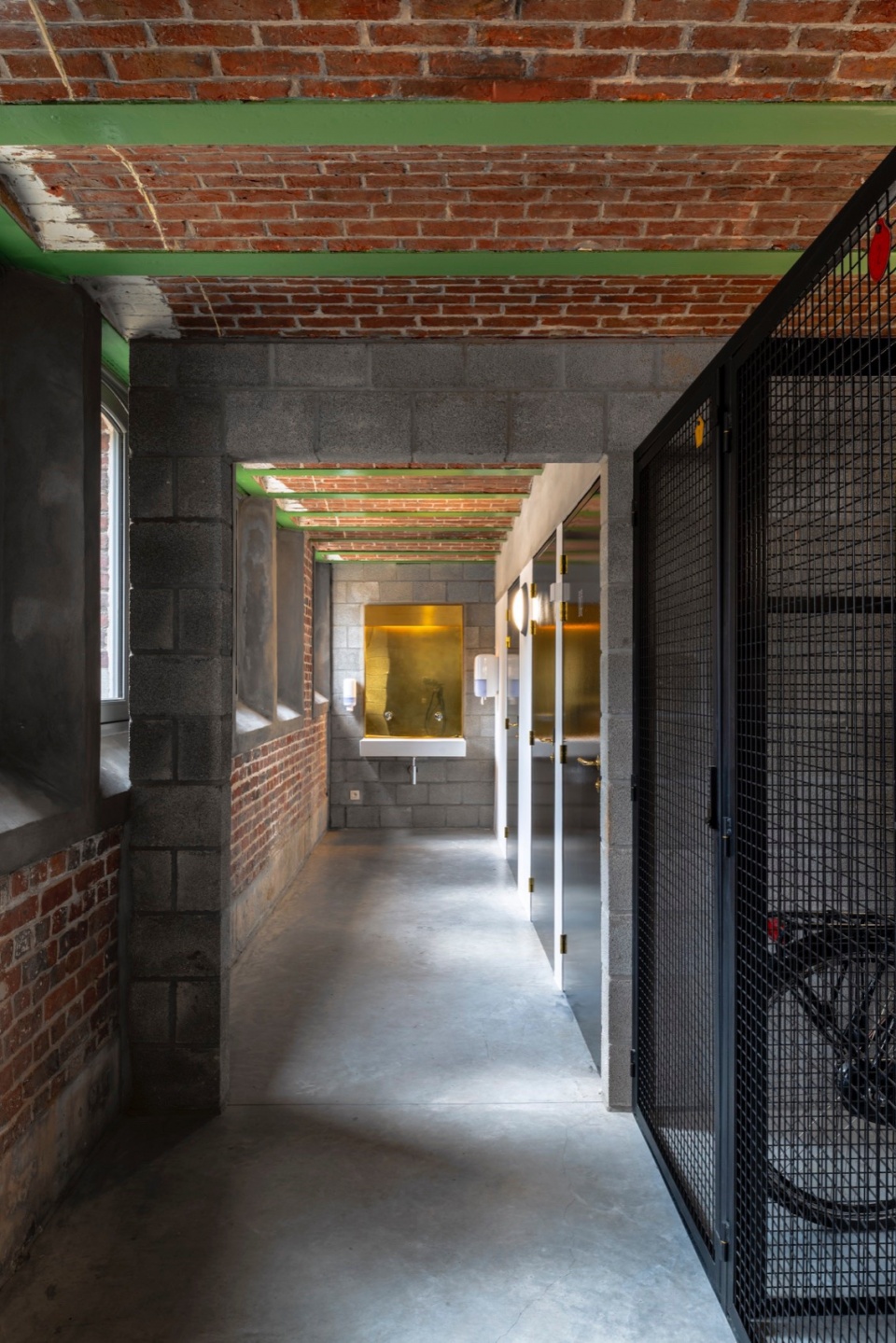 cycling museum renovation by callebaut architecten