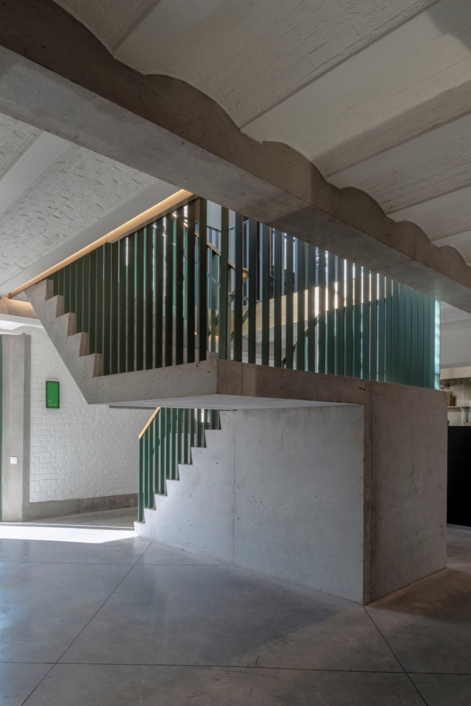 cycling museum renovation by callebaut architecten