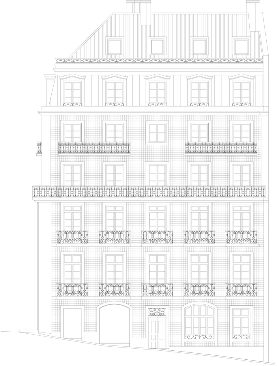 victor cordon multi family housing by fragmentos