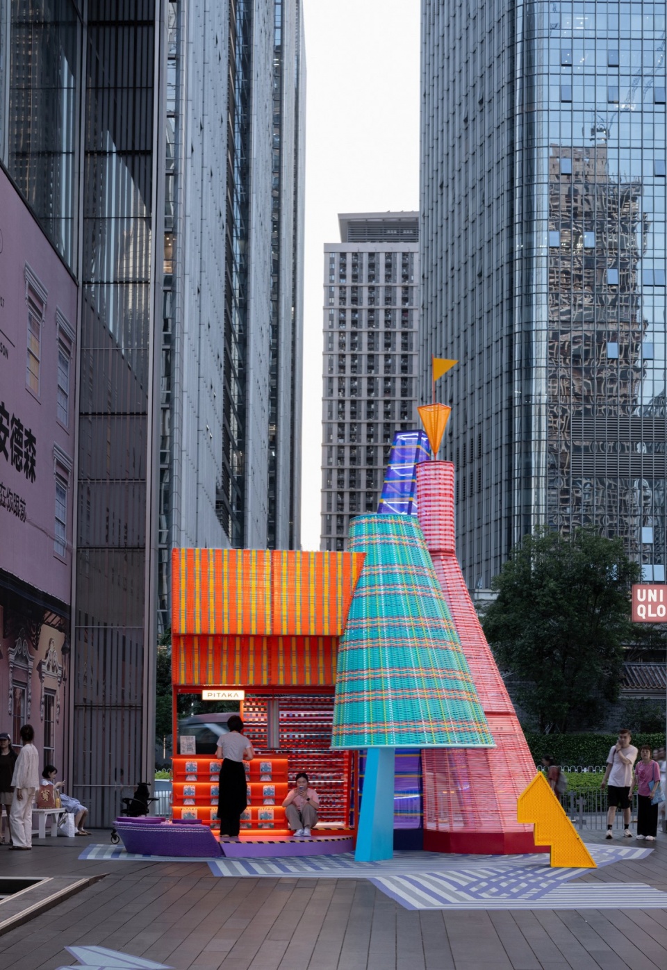 装置主体形象©️大星吉子 摄影:胡康榆 woven city the house of dream