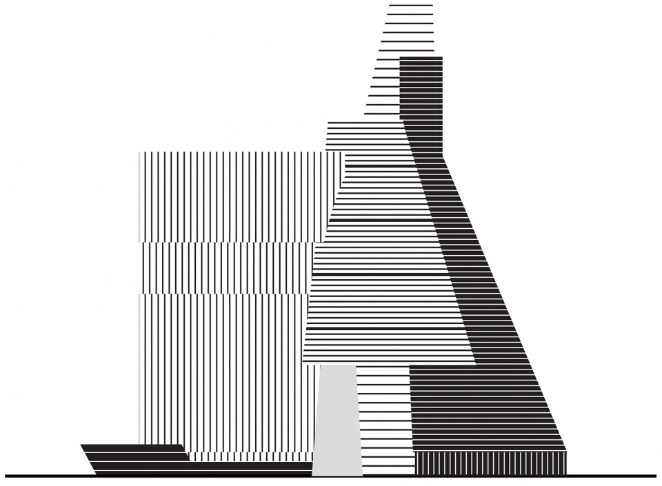立面图 woven city the house of dream