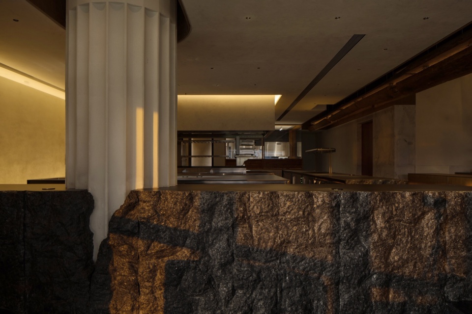 厨房的工作台 kitchen countertop affinite restaurant by a ardon