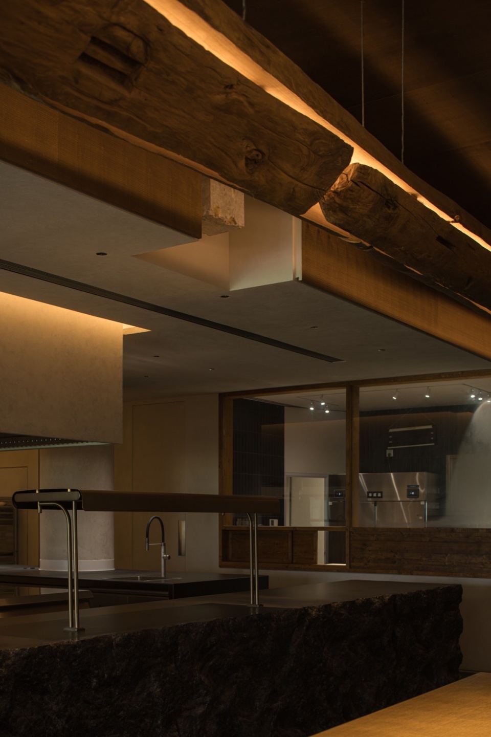 开放厨房Open kitchen affinite restaurant by a ardon