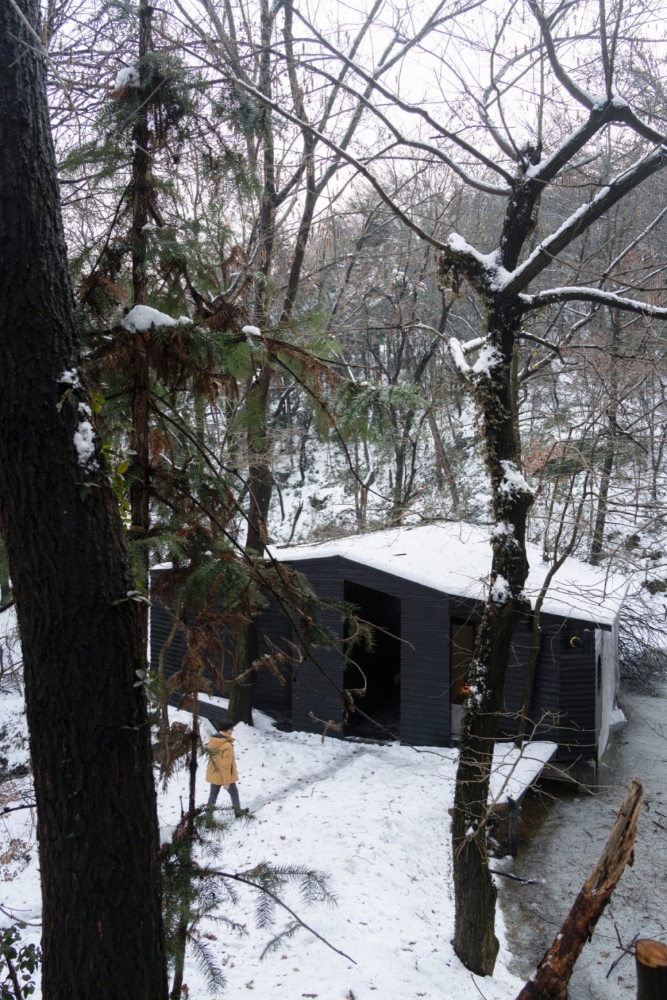 木屋雪景 6 aquatree resort healing cabin by uao