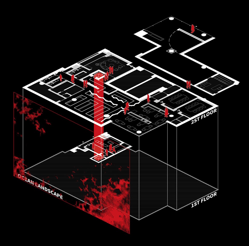 空间关系 affinite restaurant by a ardon