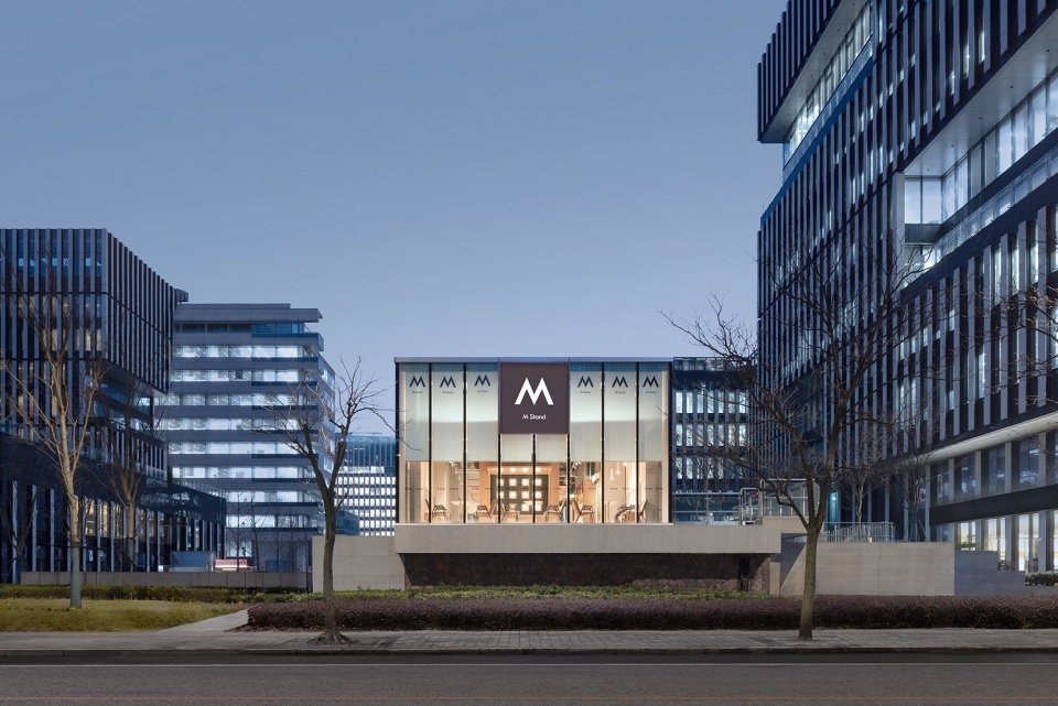 m stand lvgu cafe by 15 studio