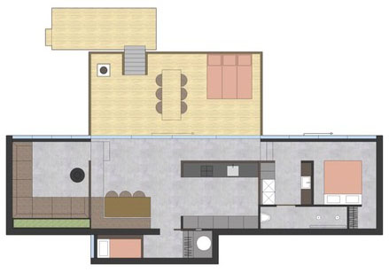 steel house by getaway projects