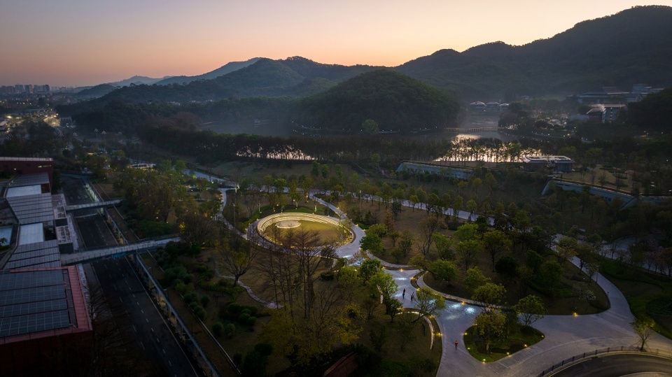 DLLE 景观的转换　中文版　建築　設計 2024-5月_鹭湖施工记录航拍_0036