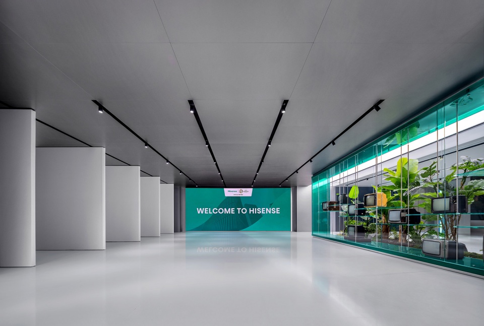 hisense headquarters exhibition hall by moc