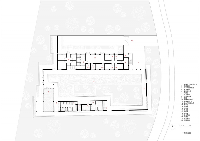 service station of changning by atelier z