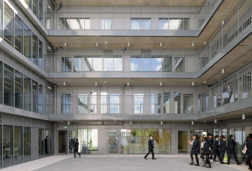 thames christian school battersea chapel by henley halebrown