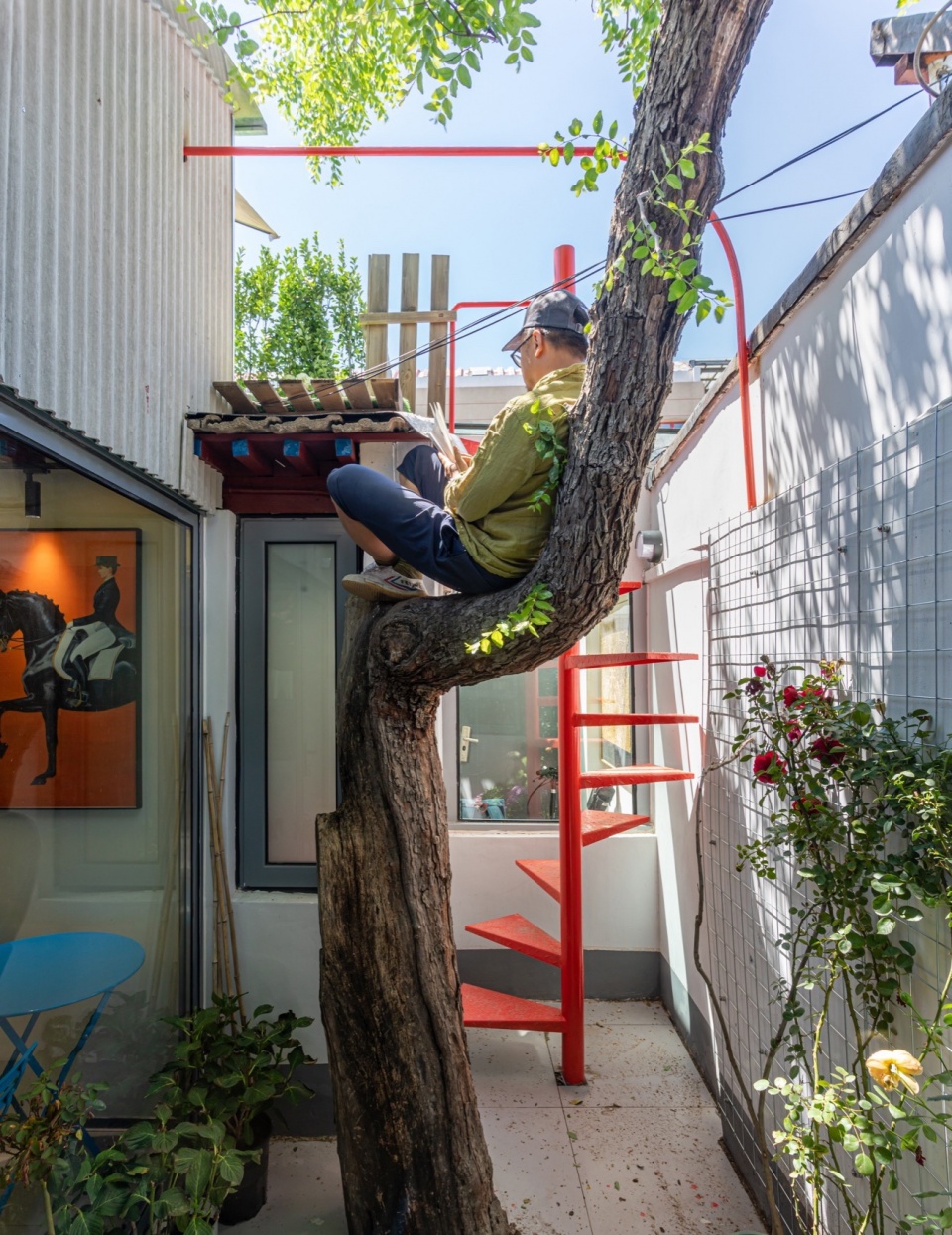 Chimney House Beijing by Atelier KAI Architectes