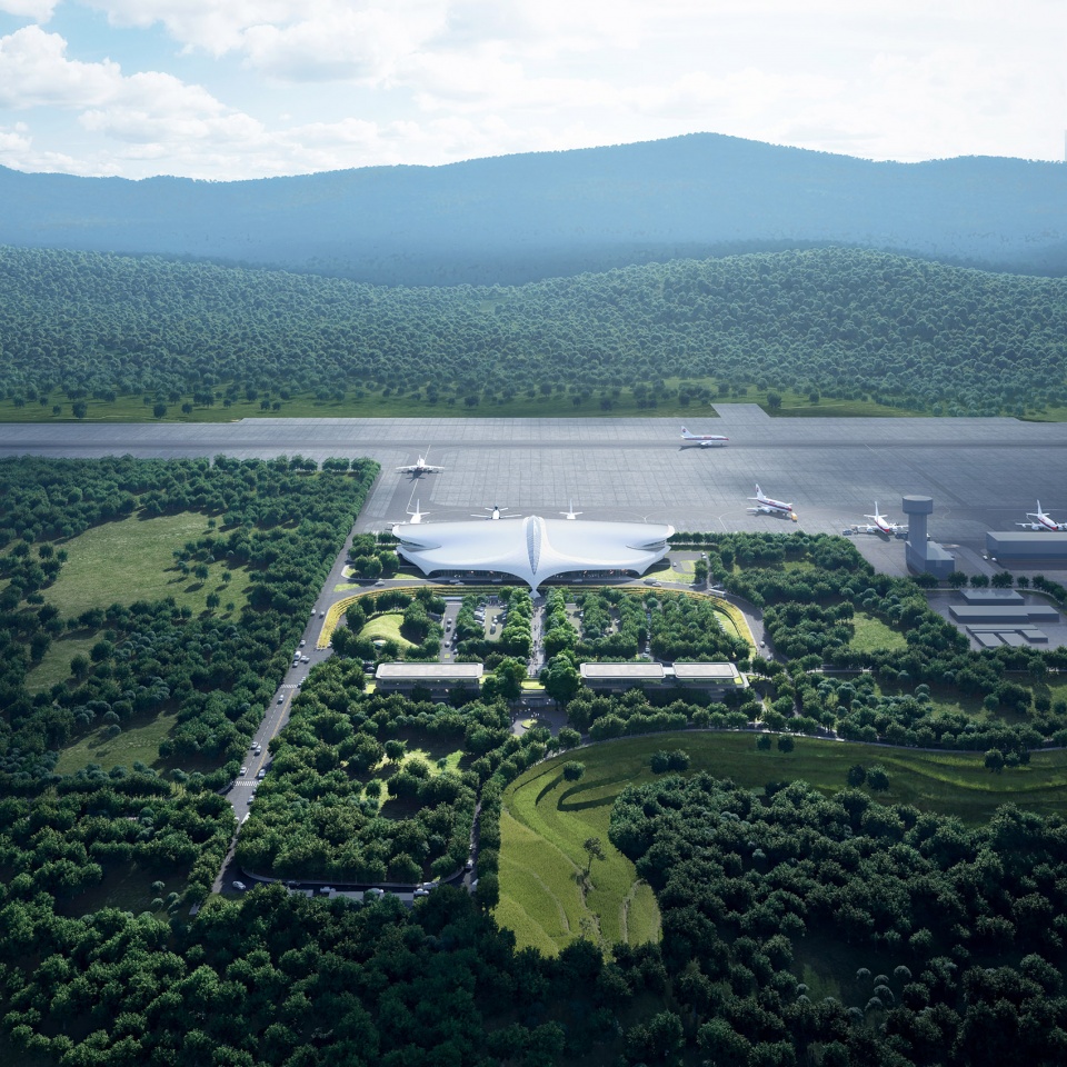 mad designs zhejiang lishui airport