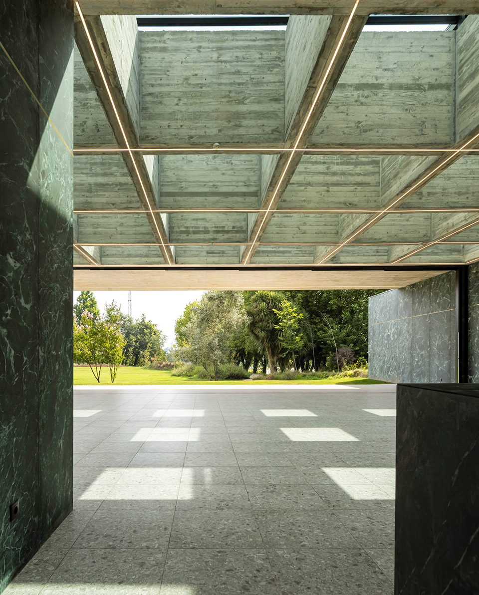 pavilion in the garden by spaceworkers