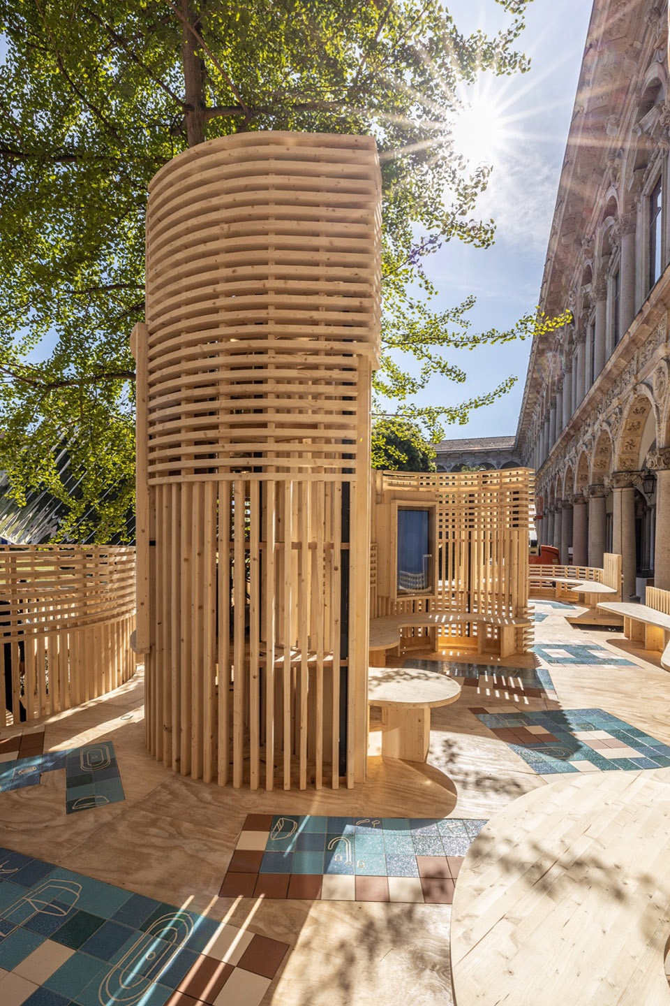 NUTURA PAVILION by Benedetta Tagliabue EMBT Architects