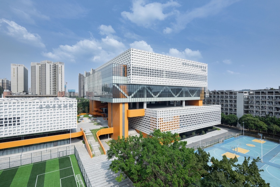 The Wuyi University Comprehensive Gymnasium China by SCAD