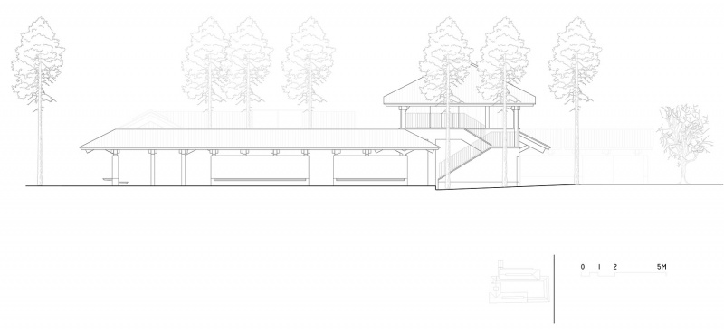 service station of changning by atelier z