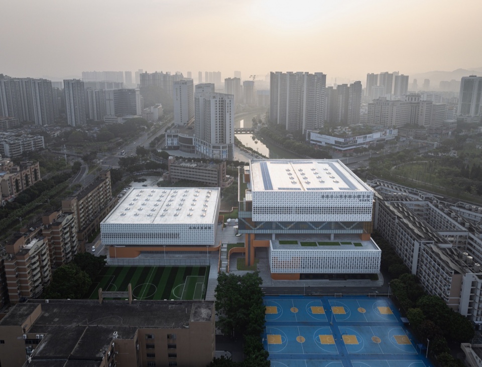 The Wuyi University Comprehensive Gymnasium China by SCAD