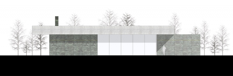 pavilion in the garden by spaceworkers