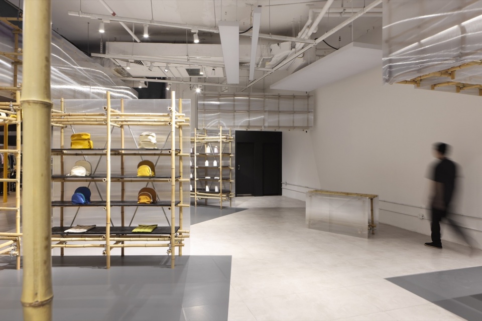 90 houhaihui pop up store by ruhaus studio