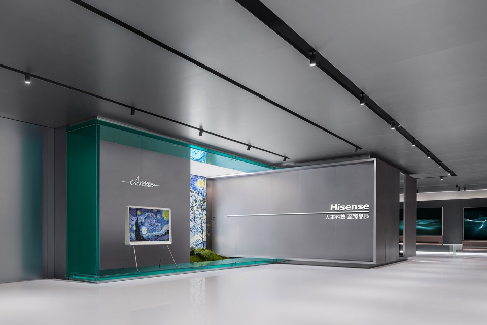 hisense headquarters exhibition hall by moc