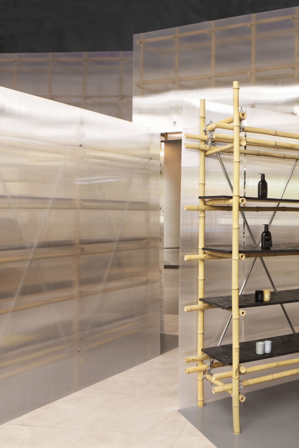 90 houhaihui pop up store by ruhaus studio