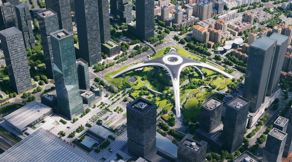 shenzhen north railway station by mad
