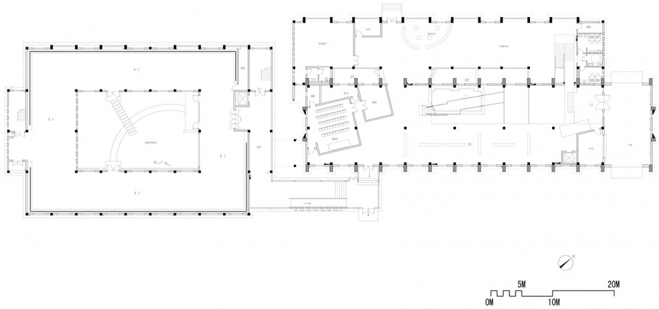 he zhenliang and olympic exhibition hall by nko