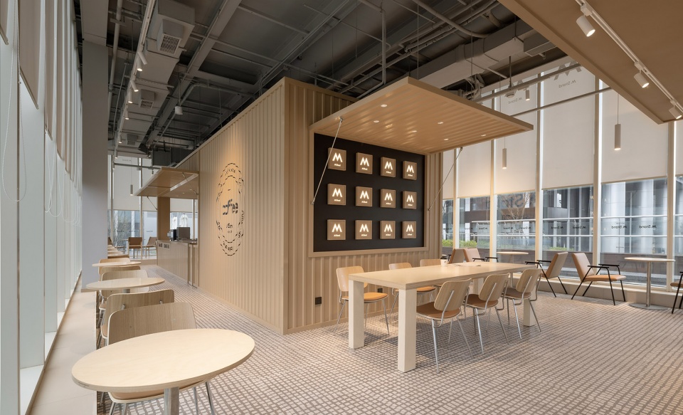 m stand lvgu cafe by 15 studio