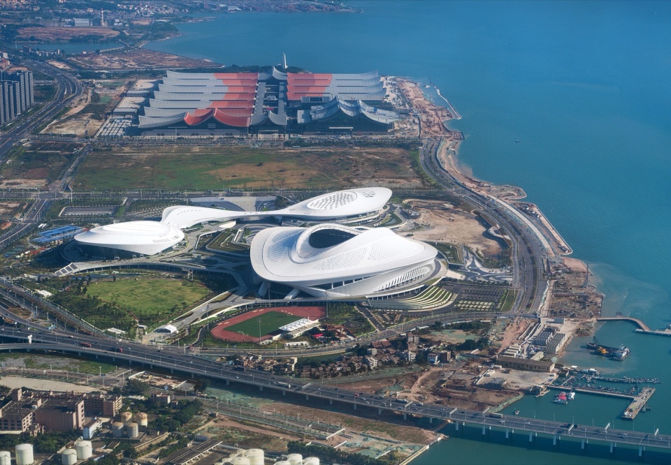 Xiamen New Sports Center Egret Stadium by China Architecture Design and Research Group