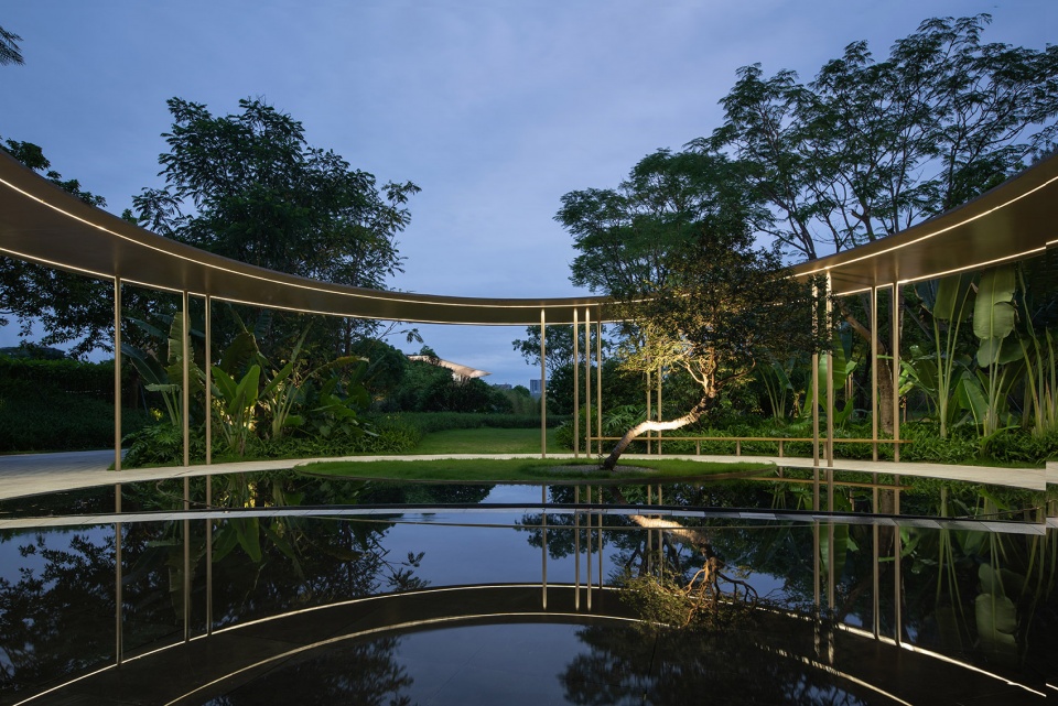 the landscape design of dajinzhong park by scutad