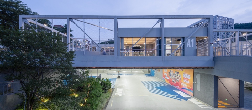 New Sports and Arts Centre of Hongling High School by O office Architects