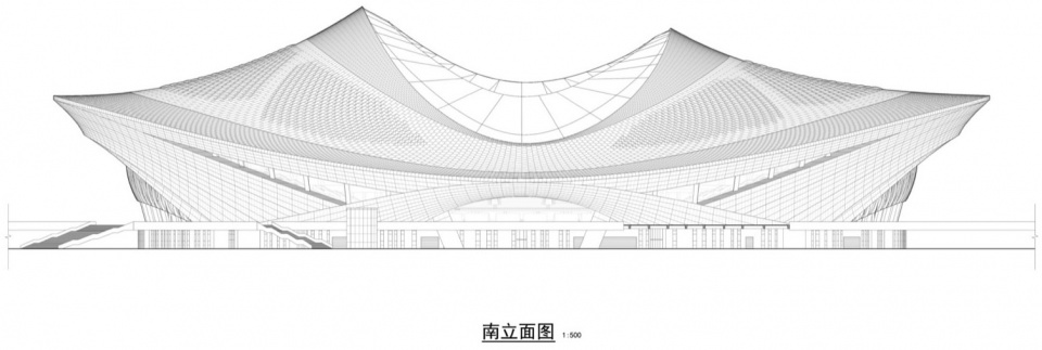 Xiamen New Sports Center Egret Stadium by China Architecture Design and Research Group