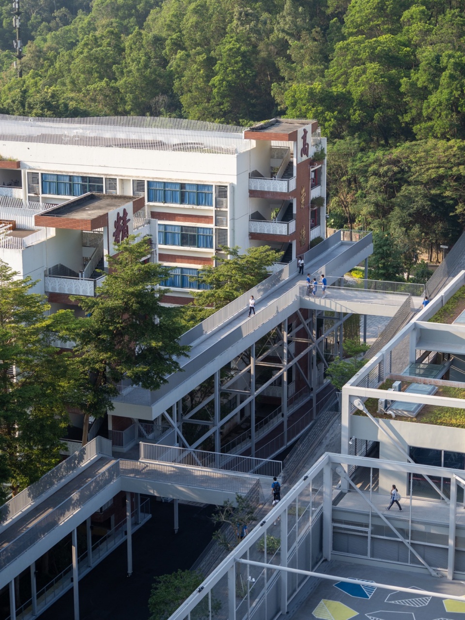 New Sports and Arts Centre of Hongling High School by O office Architects